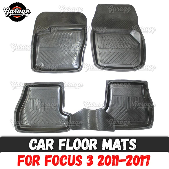 Car floor mats case for Ford Focus 3 2011-2017 rubber 1 set / 4 pcs or 2 pcs accessories protect of carpet decoration
Car floor mats case for Ford Focus 3 2011-2017 rubber 1 set / 4 pcs or 2 pcs accessories protect of carpet decoration
