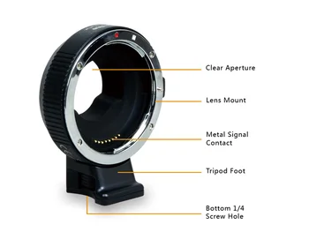 Commlite Electronic AF Auto-Focus built-in IS Lens mount adapter EF-M4/3 for Canon for EOS EF/EF-S lens to M4/3 Camera Panasonic
Commlite Electronic AF Auto-Focus built-in IS Lens mount adapter EF-M4/3 for Canon for EOS EF/EF-S lens to M4/3 Camera Panasonic