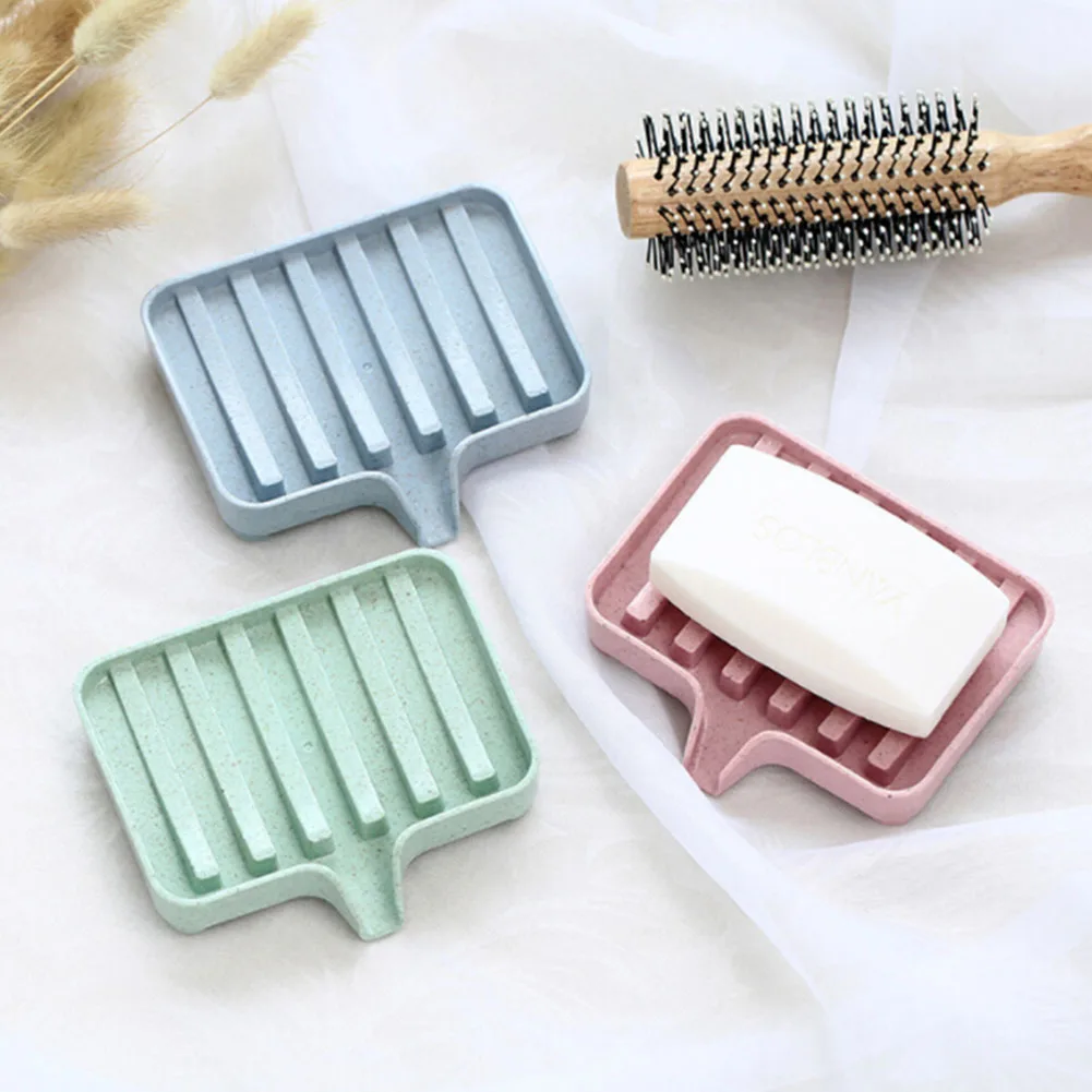 1 Pc Features Soap Box Bathroom Solid Wheat Soap Storage Box Kitchen Accessories Sink Sponge Drainage Soap Box Organizer
1 Pc Features Soap Box Bathroom Solid Wheat Soap Storage Box Kitchen Accessories Sink Sponge Drainage Soap Box Organizer