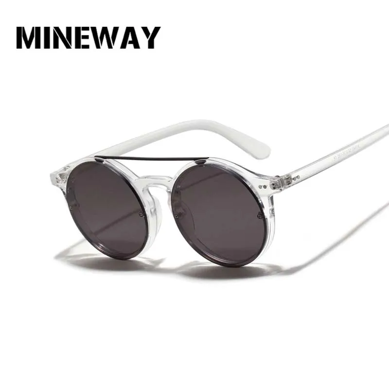 MINEWAY Retro Sunglasses Women Round Mirror Plastic Frame Alloy Girder Sun glasses Ladies Female Elegant Sunglasses oculos
MINEWAY Retro Sunglasses Women Round Mirror Plastic Frame Alloy Girder Sun glasses Ladies Female Elegant Sunglasses oculos