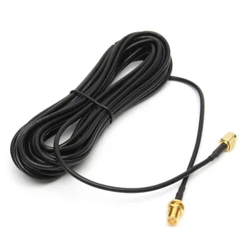 Superbat RP-SMA Male to Female RG174 WiFi Antenna Adapter Cable 5m for USB WiFi Adapter
Superbat RP-SMA Male to Female RG174 WiFi Antenna Adapter Cable 5m for USB WiFi Adapter