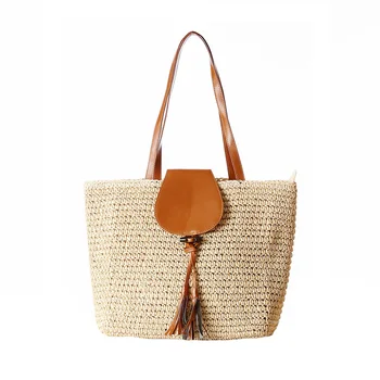 Women Tassel Straw Bags Summer Beach Female Handbag Casual Lady Travel Weave Shoulder Bag Large Messenger Bag Crossbody SS3066
Women Tassel Straw Bags Summer Beach Female Handbag Casual Lady Travel Weave Shoulder Bag Large Messenger Bag Crossbody SS3066