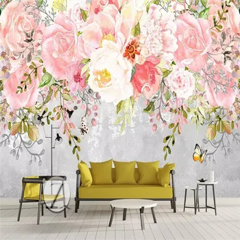 Hand-painted floral background wall professional production mural factory wholesale wallpaper custom poster photo wall
Hand-painted floral background wall professional production mural factory wholesale wallpaper custom poster photo wall