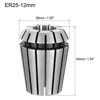 Uxcell Hot New ER25 2-16MM Spring Collet Set CNC Workholding Engraving&Milling Lathe Chucks Tool Holder High Quality
Uxcell Hot New ER25 2-16MM Spring Collet Set CNC Workholding Engraving&Milling Lathe Chucks Tool Holder High Quality