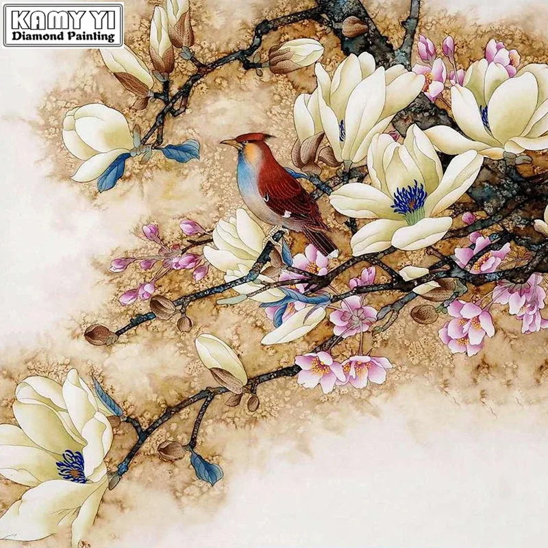Needlework Diy Diamond Painting Cross Stitch Flowers and birds Diamond Embroidery Full Square Diamond Mosaic Picture
Needlework Diy Diamond Painting Cross Stitch Flowers and birds Diamond Embroidery Full Square Diamond Mosaic Picture