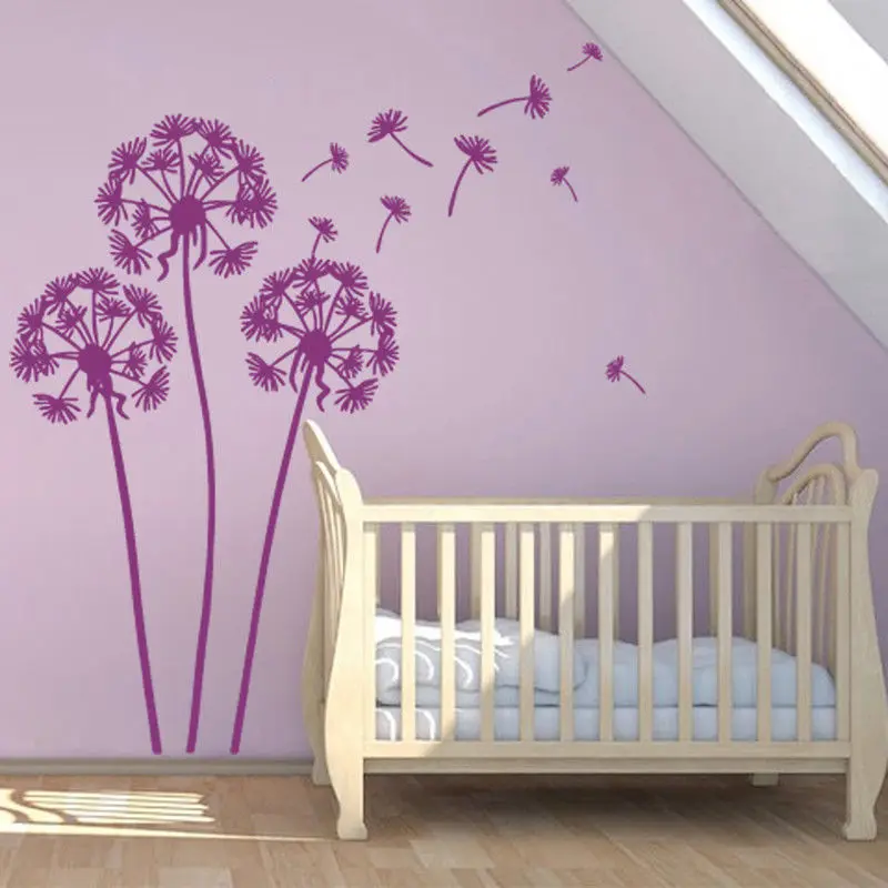 175*87cm Large Wall Sticker Home Decor Removable Art Decal Dandelion Tree