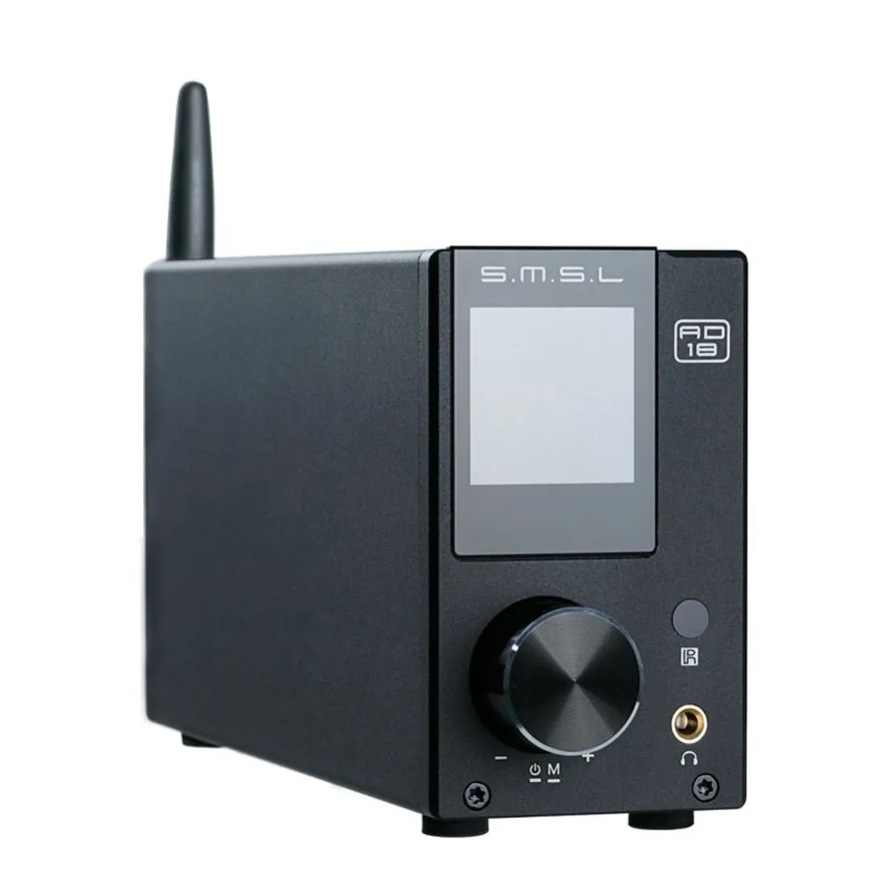 SMSL AD18 V3.1 80W*2 HIFI Audio Stereo DSP Full Digital Power Amplifier Bluetooth 4.2 Apt-X,USB 2.1 for Speaker
SMSL AD18 V3.1 80W*2 HIFI Audio Stereo DSP Full Digital Power Amplifier Bluetooth 4.2 Apt-X,USB 2.1 for Speaker