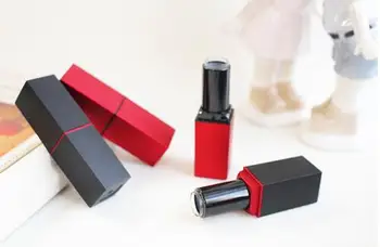 Yue-Sai Red Square Bottle Matte Black Lip Bottle Mixed Batch Homemade Lipstick DIY 12.1#6777 
Yue-Sai Red Square Bottle Matte Black Lip Bottle Mixed Batch Homemade Lipstick DIY 12.1#6777