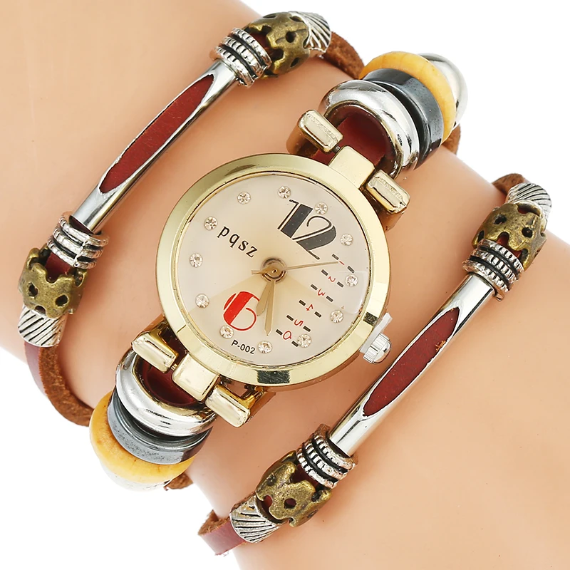 Top Genuine Leather Women Watch Triple Bracelet Stainless Wristwatch Big Number Urban Fashion Digital Dial
Top Genuine Leather Women Watch Triple Bracelet Stainless Wristwatch Big Number Urban Fashion Digital Dial