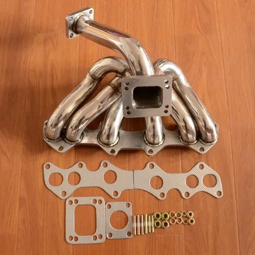 Top Mount Turbo Manifold for Toyota 1JZ-GTE VVTI JZX100 Supra GS300 1JZX100 96-01 2.5L t3/t4
Top Mount Turbo Manifold for Toyota 1JZ-GTE VVTI JZX100 Supra GS300 1JZX100 96-01 2.5L t3/t4