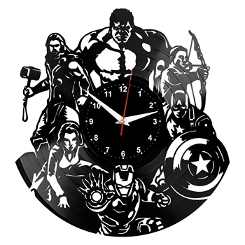 Avengers Wall Clock Vinyl Vinyl Record Retro Clock Handmade Vintage Gift Style Room Home Decorations Great Gift Clock
Avengers Wall Clock Vinyl Vinyl Record Retro Clock Handmade Vintage Gift Style Room Home Decorations Great Gift Clock