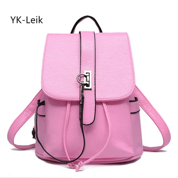 YK-Leik spring fashion sweet ladies fresh backpack women College high quality leather backpacks school bags mochila feminina
YK-Leik spring fashion sweet ladies fresh backpack women College high quality leather backpacks school bags mochila feminina