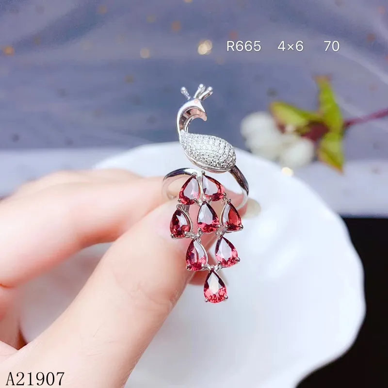 KJJEAXCMY boutique jewelry 925 sterling silver inlaid natural magnesium aluminum garnet female ring support detection of new pea
KJJEAXCMY boutique jewelry 925 sterling silver inlaid natural magnesium aluminum garnet female ring support detection of new pea
