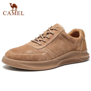 CAMEL Spring Summer Textured Leather Men's Shoes Lace-up Man Outdoor Casual Shoes Thick Bottom Stitch Non-slip Tide Male Shoes
CAMEL Spring Summer Textured Leather Men's Shoes Lace-up Man Outdoor Casual Shoes Thick Bottom Stitch Non-slip Tide Male Shoes