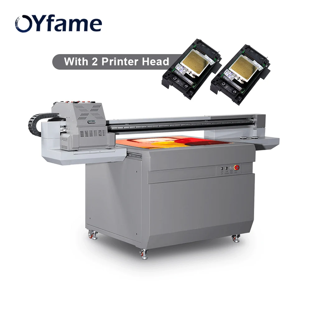 OYfame Large Format UV Flatbed Printer For Phone case Glass Leather Acrylic Uv Printing Machine With XP600 Printer head
OYfame Large Format UV Flatbed Printer For Phone case Glass Leather Acrylic Uv Printing Machine With XP600 Printer head