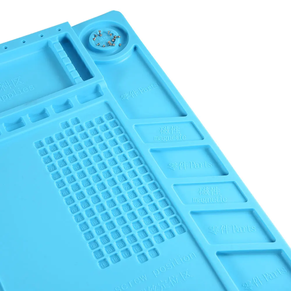 Silicone Heat Mat Repair.Insulation Kit,Resistant Maintenance Desk Soldering PQ