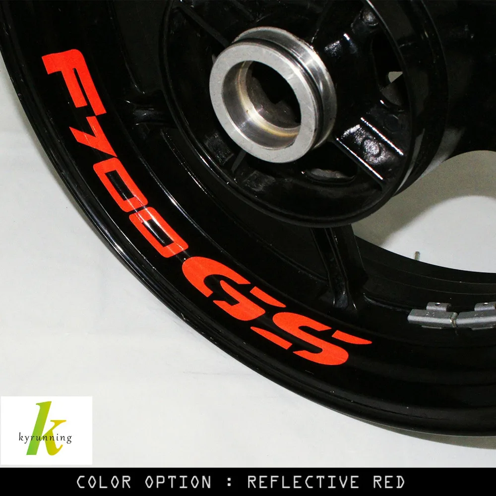 8 X CUSTOM INNER RIM DECALS WHEEL Reflective STICKERS STRIPES FIT BMW F 700 GS F700GS
8 X CUSTOM INNER RIM DECALS WHEEL Reflective STICKERS STRIPES FIT BMW F 700 GS F700GS