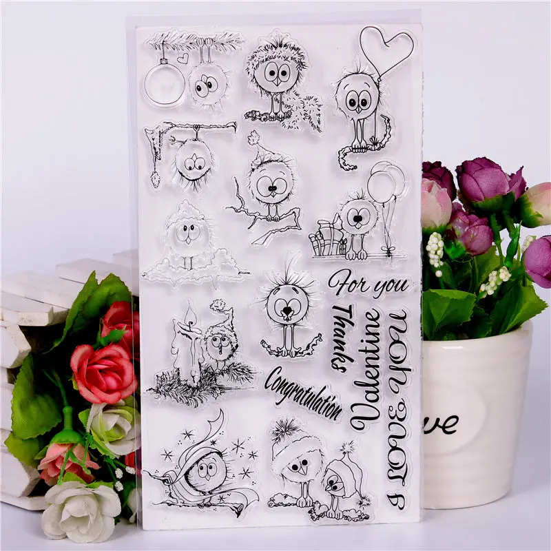DLKSDIYCartoon animal Transparent Clear Stamp DIY Silicone Seals Scrapbooking / Card Making/Photo Album Decoration
DLKSDIYCartoon animal Transparent Clear Stamp DIY Silicone Seals Scrapbooking / Card Making/Photo Album Decoration