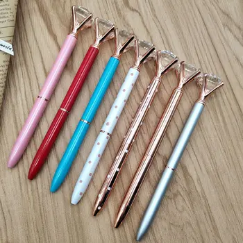 Crystal diamond Pen 2019 promotion Gem Ballpoint pen and refill for school & office use gift pen wedding birthday surprise gift 
Crystal diamond Pen 2019 promotion Gem Ballpoint pen and refill for school & office use gift pen wedding birthday surprise gift