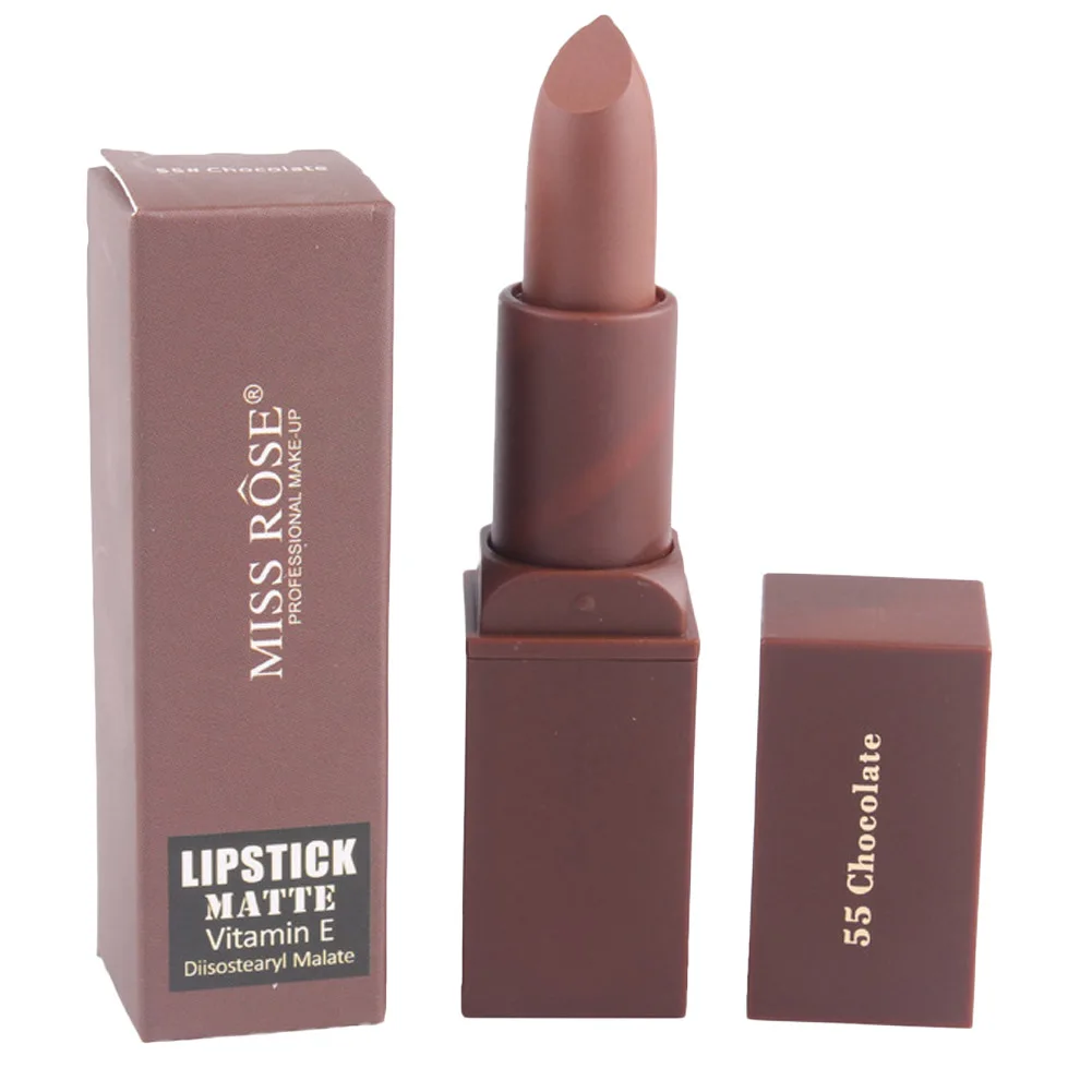 Miss Rose Matte Lipstick Waterproof Nutritious Easy to Wear Lipstick Long Lasting Lips Makeup 8 colors
Miss Rose Matte Lipstick Waterproof Nutritious Easy to Wear Lipstick Long Lasting Lips Makeup 8 colors