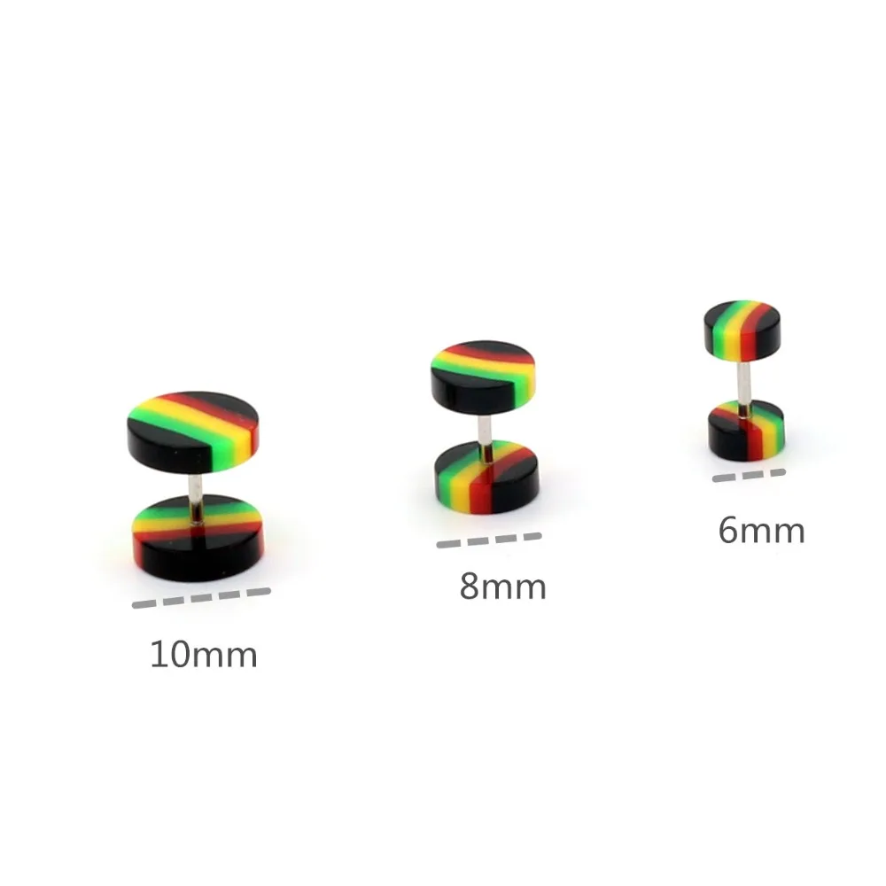 SEL01 Acrylic Screw-back Round Stud Earrings For Men 316l Stainless Steel Earring Good Quality Jewelry
SEL01 Acrylic Screw-back Round Stud Earrings For Men 316l Stainless Steel Earring Good Quality Jewelry