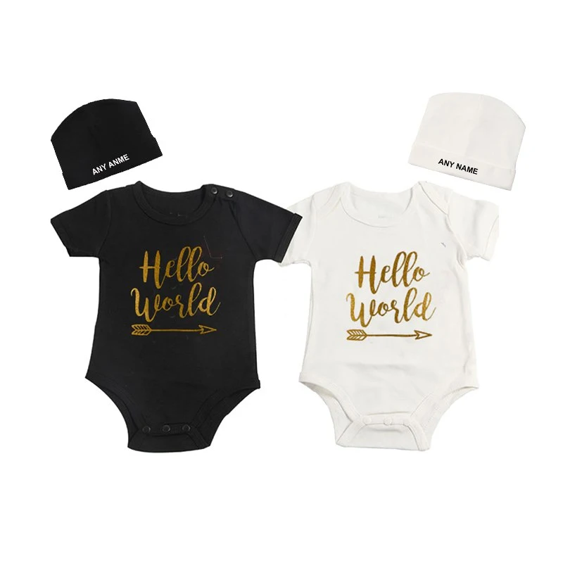 Culbutomind Hello World Print Fashion Twins baby clothes Soft Baby Cotton Baby Body suits Unisex Boy GirlsJumpsuitandcustombeani
Culbutomind Hello World Print Fashion Twins baby clothes Soft Baby Cotton Baby Body suits Unisex Boy GirlsJumpsuitandcustombeani