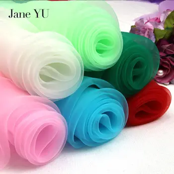 JaneYU Organza 10meter/lot Sheer Crystal Organza Fabric For Wedding Decoration or party decoration
JaneYU Organza 10meter/lot Sheer Crystal Organza Fabric For Wedding Decoration or party decoration