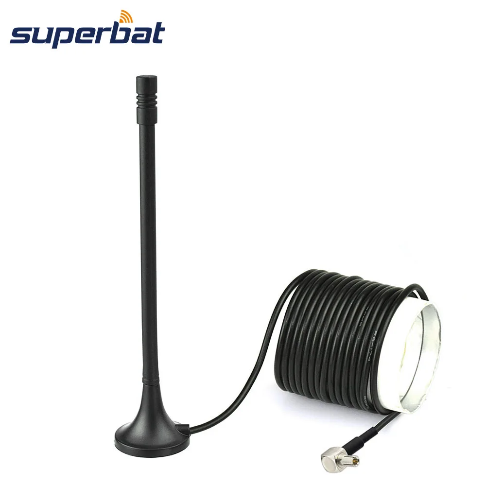 Superbat 4G LTE TS9 Antenna Magnetic Base for HUAWEI USB Modem Mobile WiFi Router Hotspot 3m Extension Cable
Superbat 4G LTE TS9 Antenna Magnetic Base for HUAWEI USB Modem Mobile WiFi Router Hotspot 3m Extension Cable