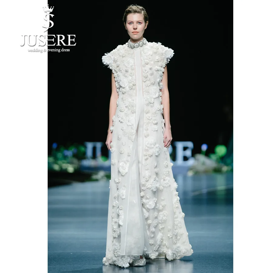 JUSERE 2019 SS FASHION SHOW Ivory Wedding Dresses Lace Embroidery Hand-Beaded Floor Length Bridal Gowns Vestido de Noiva
JUSERE 2019 SS FASHION SHOW Ivory Wedding Dresses Lace Embroidery Hand-Beaded Floor Length Bridal Gowns Vestido de Noiva