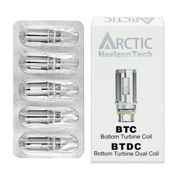 Horizon Tech Arctic BTC 1.2 ohm Replacement Coil (Pack of 5) for HorizonTech Arctic Tank Series
Horizon Tech Arctic BTC 1.2 ohm Replacement Coil (Pack of 5) for HorizonTech Arctic Tank Series