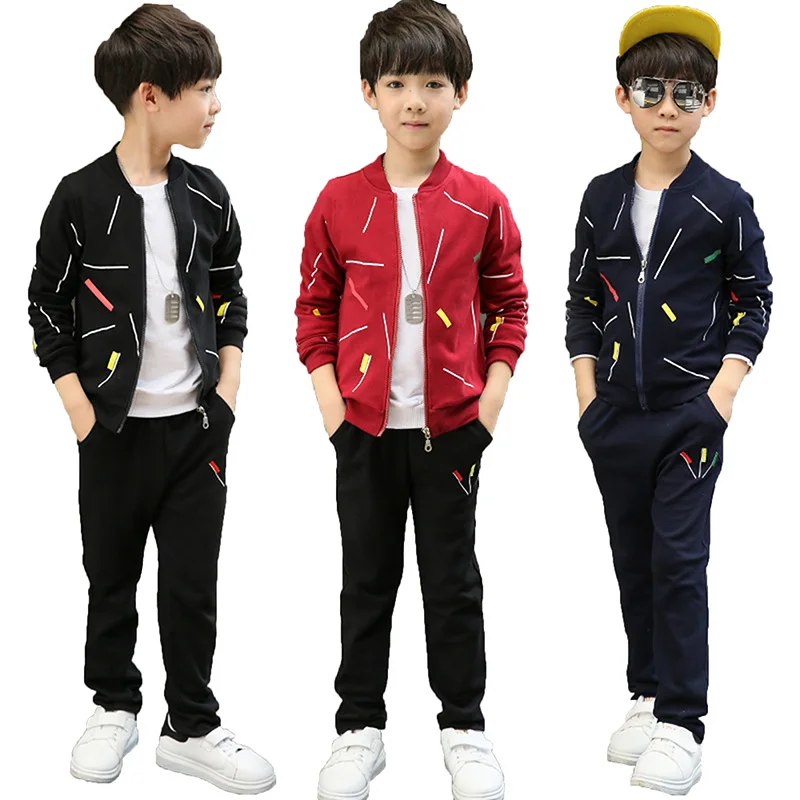Kids Clothes Boy's Sports Set Kids Clothing Sets Boy Teenagers Sport Suit School Kids Suit Sets Boys Jackets & Pants Tracksuit
Kids Clothes Boy's Sports Set Kids Clothing Sets Boy Teenagers Sport Suit School Kids Suit Sets Boys Jackets & Pants Tracksuit