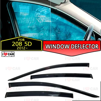 Window deflectors for Peugeot 208 5D 2012- car window deflector wind guard vent sun rain visor cover car styling
Window deflectors for Peugeot 208 5D 2012- car window deflector wind guard vent sun rain visor cover car styling
