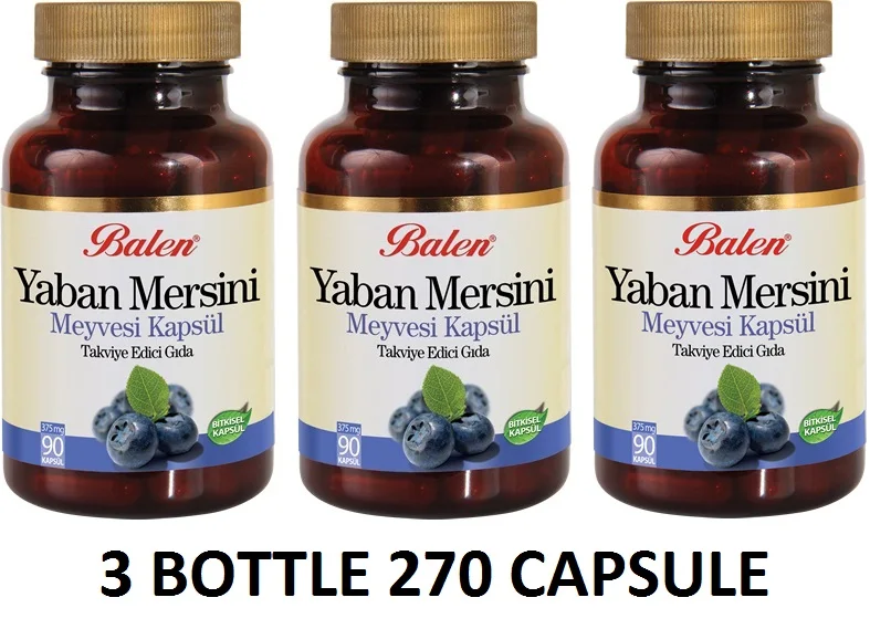 3 BOTTLE Herbal Blueberry Extract 270 Capsules FAST Shipping Vegetarian Antioxidant Help Protect Against Aging
3 BOTTLE Herbal Blueberry Extract 270 Capsules FAST Shipping Vegetarian Antioxidant Help Protect Against Aging