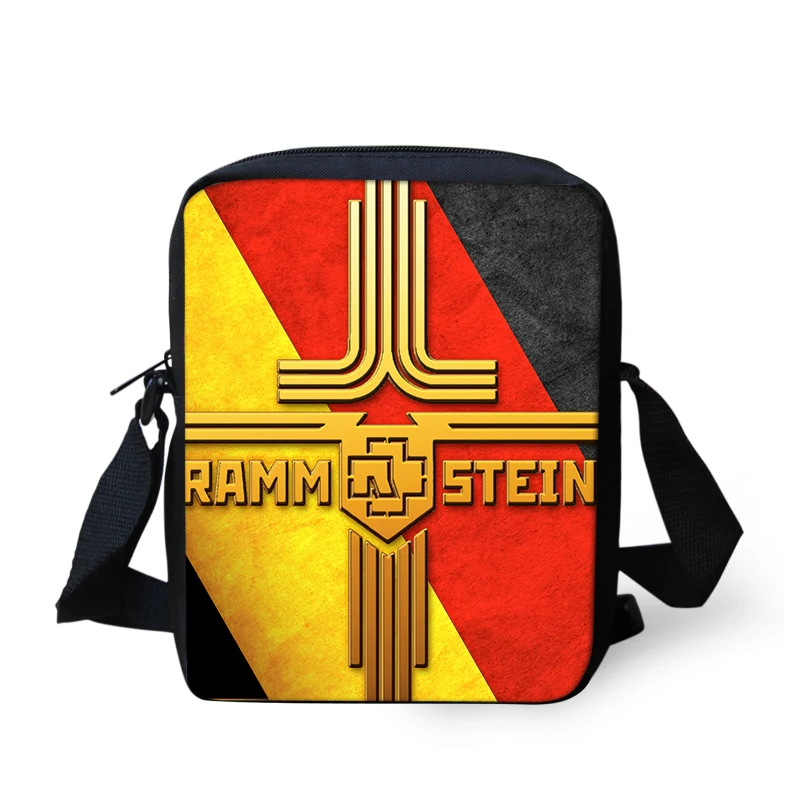 Band Rammstein Printing Shoulder Men Bag Messenger Handbag for Women Cross Body Sac a Main Children School Bags Satchel Mujer
Band Rammstein Printing Shoulder Men Bag Messenger Handbag for Women Cross Body Sac a Main Children School Bags Satchel Mujer