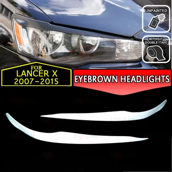 For Mitsubishi Lancer X 2007-2015 eyebrows headlights eyelids car styling trim stickers cover brows eyelids trims decoration
For Mitsubishi Lancer X 2007-2015 eyebrows headlights eyelids car styling trim stickers cover brows eyelids trims decoration