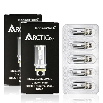 Horizon Tech Arctic Ni200 0.2ohm Coil 10 Pieces for HorizonTech Arctic Sub-Ohm Atomizer Tank
Horizon Tech Arctic Ni200 0.2ohm Coil 10 Pieces for HorizonTech Arctic Sub-Ohm Atomizer Tank