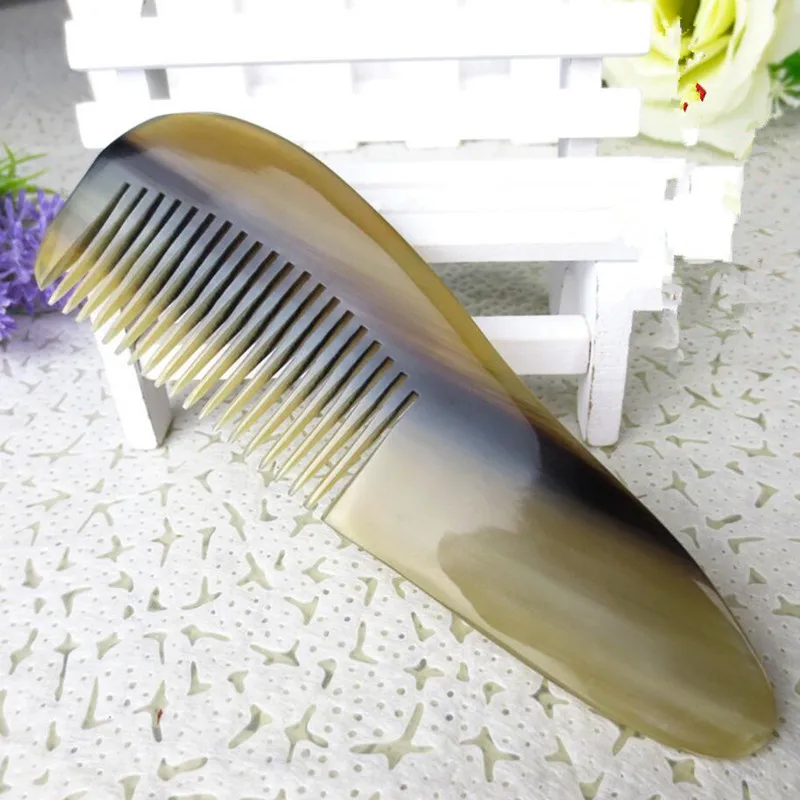 Natural cattle horn Comb Wide Tooth No-static head Massager Hair Brush Health care Hair Styling combs for hair massage peine
Natural cattle horn Comb Wide Tooth No-static head Massager Hair Brush Health care Hair Styling combs for hair massage peine