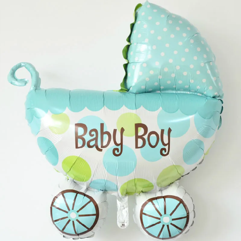 80CM 2PCS Baby Carriage Foil Balloons New Born Baby Globos Pram Baby-Car Balloons for 1st Birthday Party Ballons Decorations
80CM 2PCS Baby Carriage Foil Balloons New Born Baby Globos Pram Baby-Car Balloons for 1st Birthday Party Ballons Decorations