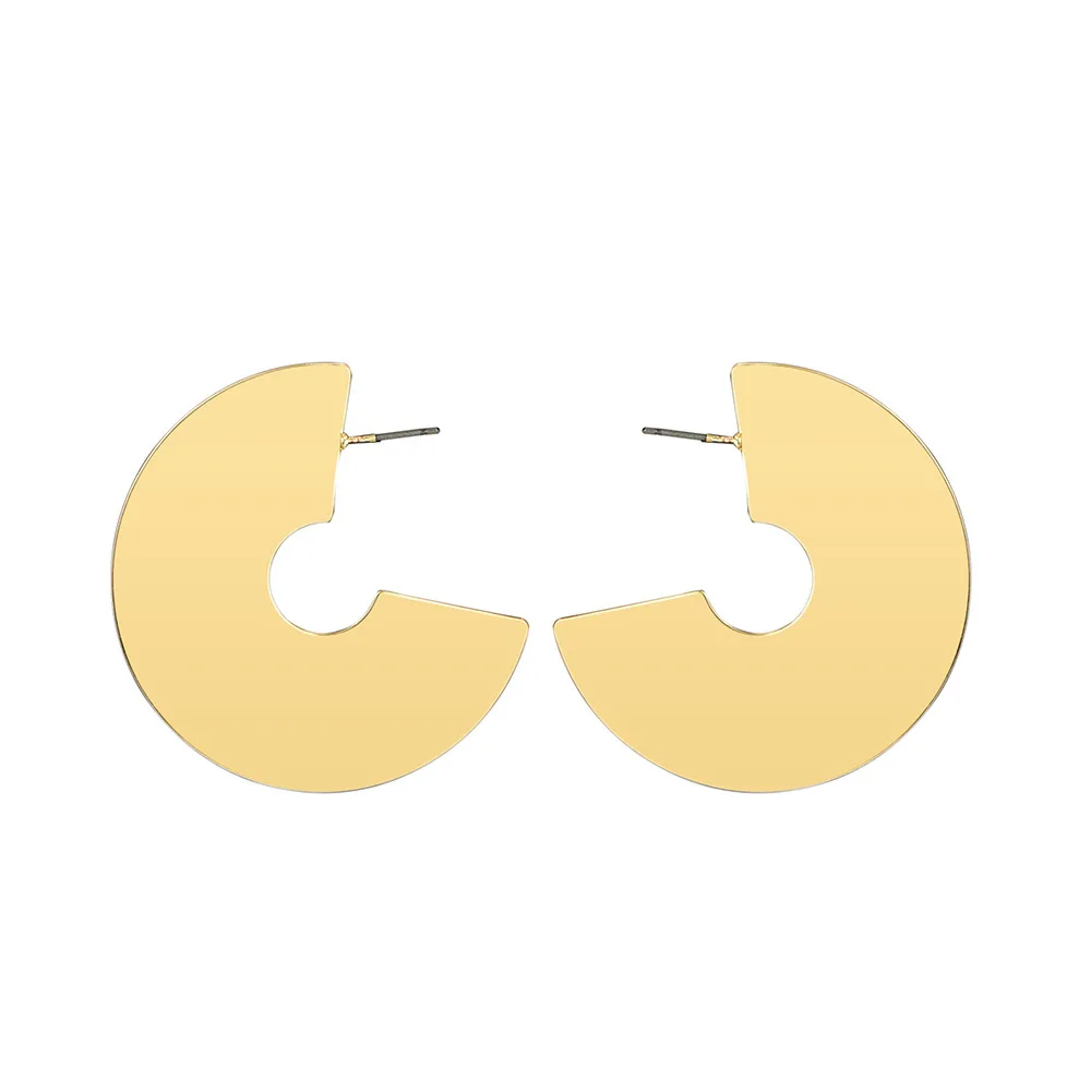 Doreen Box Fashion Stud Earrings Irregular Round Geometric Style Gold Earrings Trendy Exaggerated Accessories For Women,1 Pair
Doreen Box Fashion Stud Earrings Irregular Round Geometric Style Gold Earrings Trendy Exaggerated Accessories For Women,1 Pair