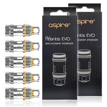 Aspire Atlantis EVO 0.4 ohm Replacement Atomizer Coil 10 Pieces for Atlantis EVO Tank/ Eleaf Melo
Aspire Atlantis EVO 0.4 ohm Replacement Atomizer Coil 10 Pieces for Atlantis EVO Tank/ Eleaf Melo