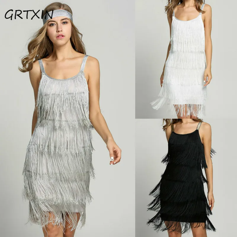 2019 Straps Summer Gatsby Women'S Size Clothes Glam Women Costume Long Clothing Party Tassels Flapper Beach Dresses Fringe Dress
2019 Straps Summer Gatsby Women'S Size Clothes Glam Women Costume Long Clothing Party Tassels Flapper Beach Dresses Fringe Dress