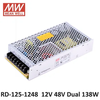Original Mean well RD-125-1248 138W DC 12V 48V Dual output power source Meanwell Switching Power Supply
Original Mean well RD-125-1248 138W DC 12V 48V Dual output power source Meanwell Switching Power Supply