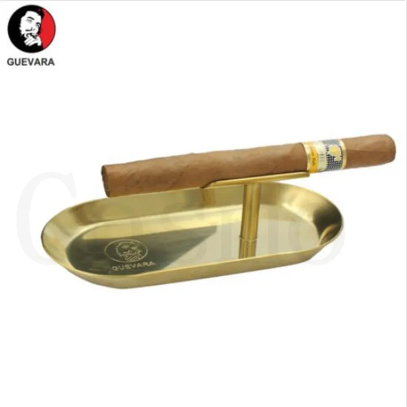 Guevara Gold Small Mini Size Cigar Ashtray Portable Travel Cigarette Ashtrays Outdoor Car Ash Tray With Cigar Holder
Guevara Gold Small Mini Size Cigar Ashtray Portable Travel Cigarette Ashtrays Outdoor Car Ash Tray With Cigar Holder