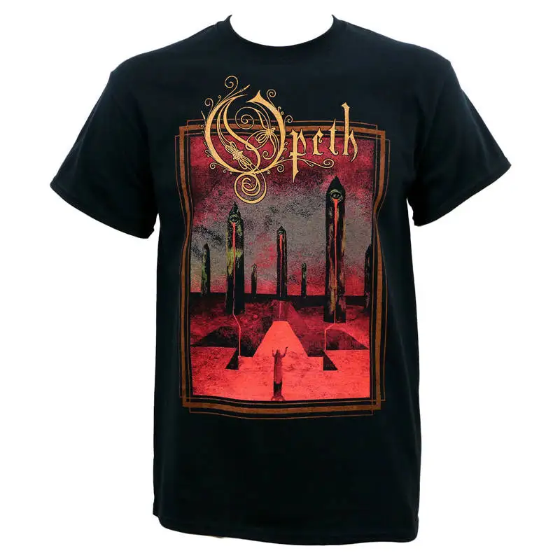 Cotton Shirts Cheap Wholesale Short Sleeve Printing Machine Crew Neck Mens Opeth Band The Towers T Shirts 
Cotton Shirts Cheap Wholesale Short Sleeve Printing Machine Crew Neck Mens Opeth Band The Towers T Shirts