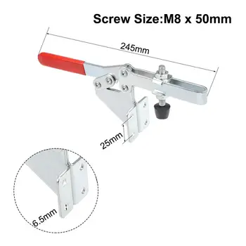 UXCELL Toggle Clamp Holding Capacity Stroke Push Pull Action Hand Tool circuit boards jigs for machine operation 10 types
UXCELL Toggle Clamp Holding Capacity Stroke Push Pull Action Hand Tool circuit boards jigs for machine operation 10 types