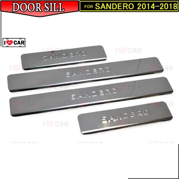 Door sills for Renault / Dacia Sandero II 2014- scuff plate guard stainless door sills sticker car styling decoration protection
Door sills for Renault / Dacia Sandero II 2014- scuff plate guard stainless door sills sticker car styling decoration protection