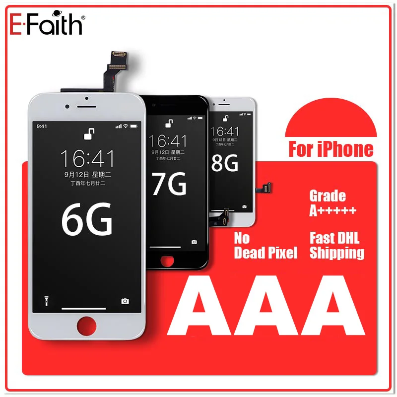 5pcs/Lot Grade AAA Replacement for iPhone 6 6G 6P 6 Plus 7G 7Plus LCD Screen Digitizer Assembly Good 3D Touch DHL Shipping
5pcs/Lot Grade AAA Replacement for iPhone 6 6G 6P 6 Plus 7G 7Plus LCD Screen Digitizer Assembly Good 3D Touch DHL Shipping