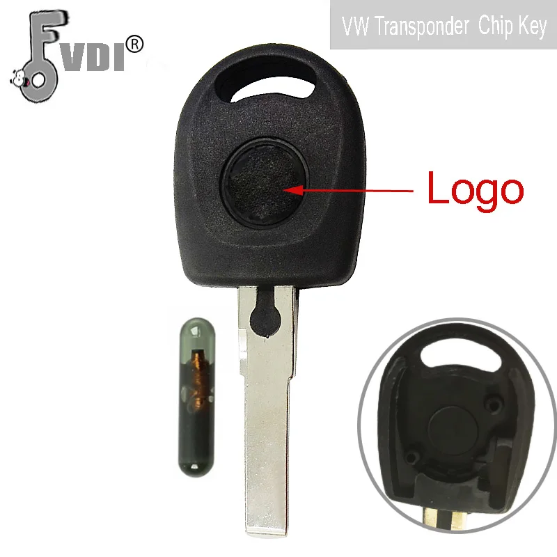 Transponder Chip Key for Volkswagen Passat Golf Jet-ta Early Models 48 Chip inside With Logo
Transponder Chip Key for Volkswagen Passat Golf Jet-ta Early Models 48 Chip inside With Logo
