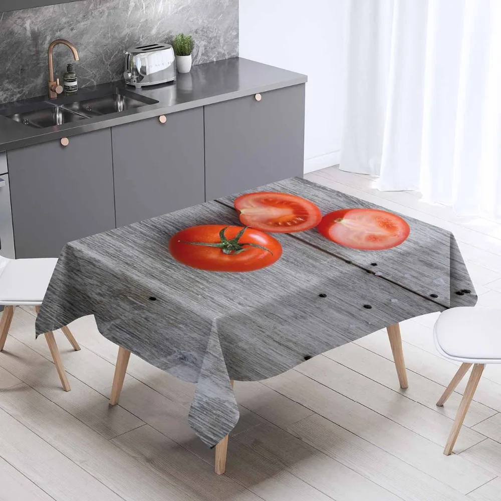 Else Gray Vintage Tree Wooden Red Tomato 3d Pattern Print Washable Thicken Cotton Cloth Rectangular Square Kitchen Tablecloth
Else Gray Vintage Tree Wooden Red Tomato 3d Pattern Print Washable Thicken Cotton Cloth Rectangular Square Kitchen Tablecloth