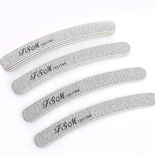 Fengshangmei изогнутые инструменты для дизайна маникюра двухсторонняя Шлифовальная Пилка(China)